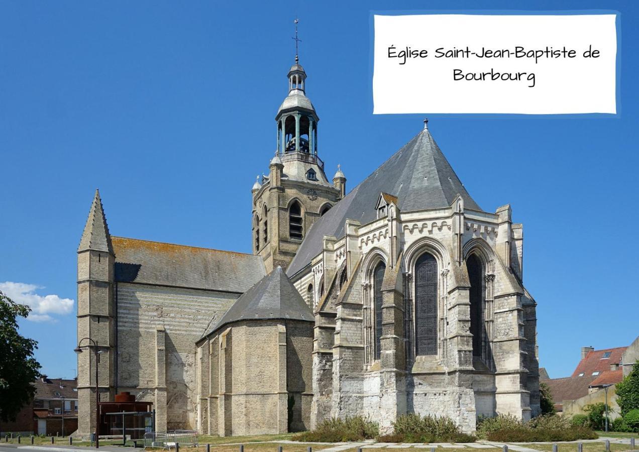 Studio Spacieux Et Elegant Au Coeur De Bourbourg - Gare A Proximite Esterno foto