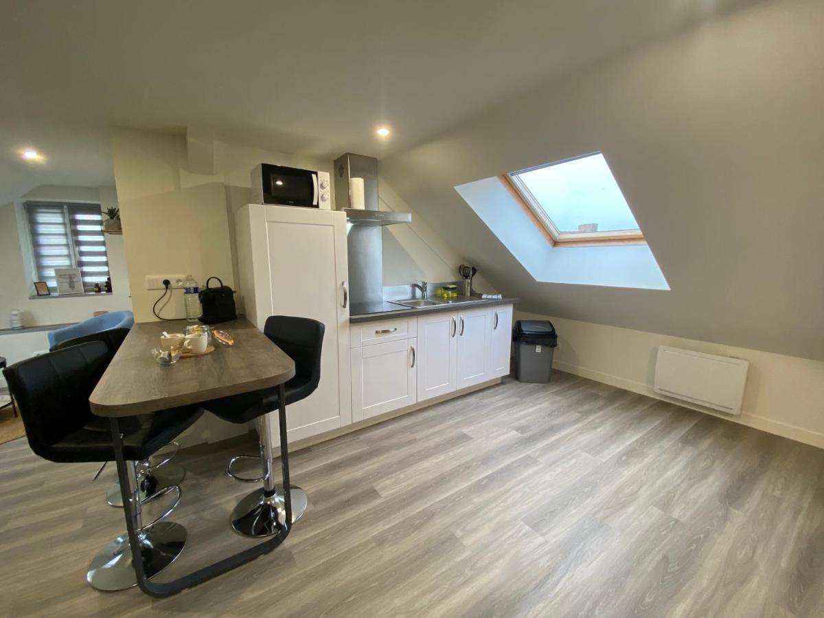 Studio Spacieux Et Elegant Au Coeur De Bourbourg - Gare A Proximite Esterno foto